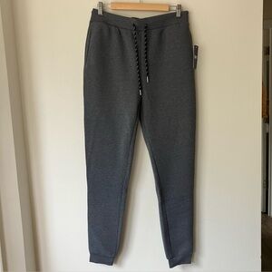BenBen Jogger Sweatpants Women’s L Charcoal Gray Slim Fit Pockets NWT